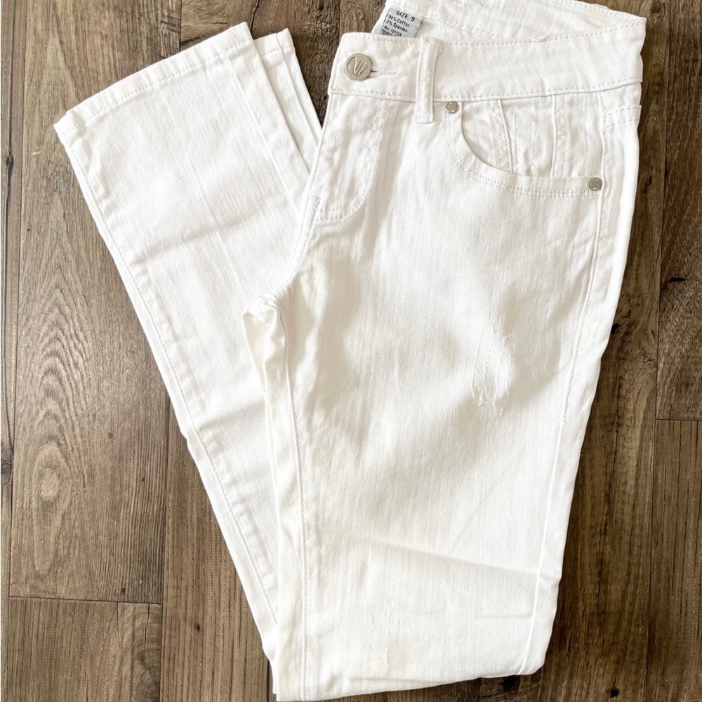NEW NV skinny jeans, white, size 9